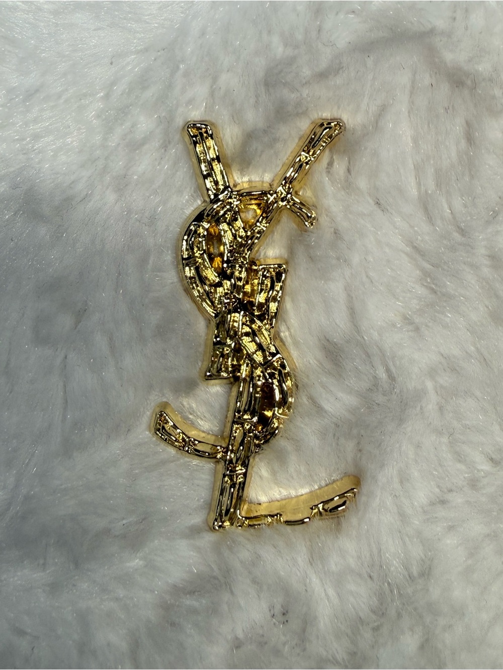 Gold Tone Charm with Rhinestones  Women Accessories